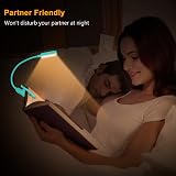 Gritin 16 LED Reading Light Clip On Book Lamp 3 Color Temperature Dimmable view 7