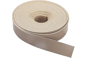 CDY Faux Leather Strap 1 Inch Wide 200 Inches Long Leather Strip for DIY Craft Projects,Soft Leather Straps 2mm Thick Very Suitable for Traction Ropes, Bag Straps (Camel Color)