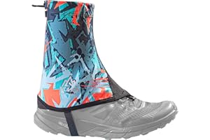 likloks Low Gaiters for Hiking, Trail Running & Outdoor Adventures – Lightweight, Breathable & Adjustable – Shields Against Dust, Snow & Debris