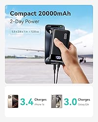 INIU Portable Charger, 22.5W 20000mAh USB C in