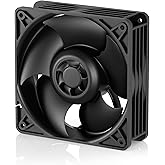 ARCTIC S12038-8K - 120x120x38 mm Server Fan, 800-8000 RPM, PWM Regulated, 4-Pin Connector, 12 V DC, Especially efficient, Black