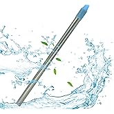 Personal Water Filter Straw, Reusable Stainless Steel Water Filter Drinking Straw Portable Outdoor Emergency Survival Gear for Hiking, Camping, Travel, Hunting & Fishing (Large)