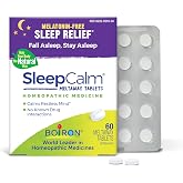 Boiron SleepCalm Sleep Aid for Deep, Relaxing, Restful Nighttime Sleep - Melatonin-Free and Non Habit-Forming - 60 Count