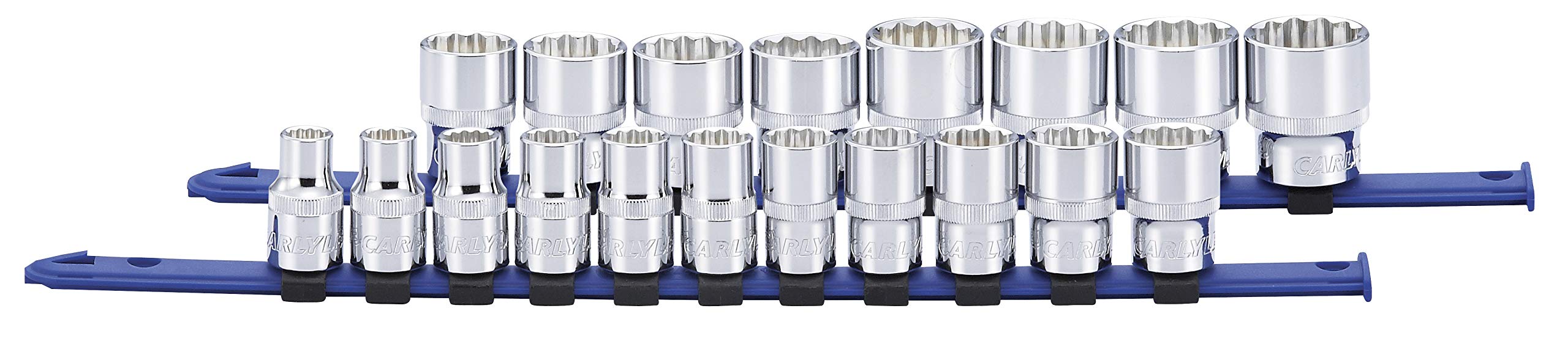 Carlyle Hand Tools Socket Set - Metric - Shallow