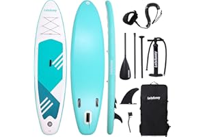 ROMELANDS Inflatable Stand Up Paddle Board with Premium SUP Accessories & Carry Bag Adult Standing Boat