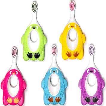 teething ring with bristles