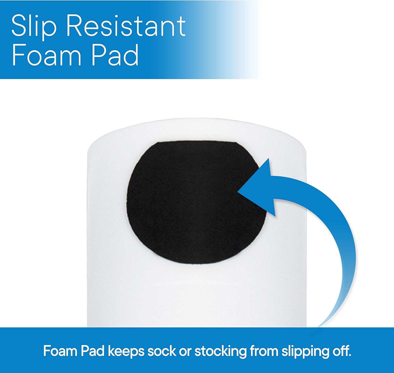 RMS Deluxe Sock Aid - Socks Helper with Foam Handles: Health & Personal Care