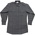 First Class 100% Polyester Long Sleeve Zippered Uniform Shirt