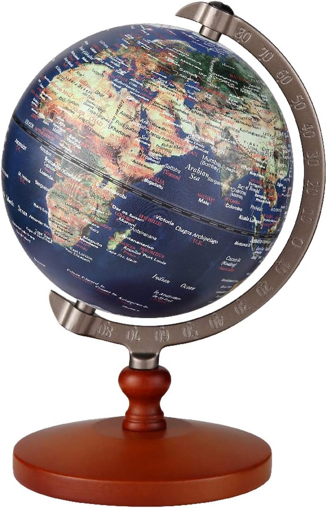 FUN GLOBE 2 in 1 LED World Globe Desktop Decoration