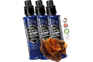 LAVONS Natural Fabric Conditioner for Sensitive Skin, Plant-Based Laundry Softener for Baby & Pet, Reduces Fabric Wrinkles, Long-Lasting Scent & Odor Control from Japan, LUXURY RELAX, 20.3 Fl Oz. 3EA