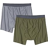 Exofficio Men's Give-N-Go 2.0 Boxer Brief 2 Pack - Breathable Durable Easy Care Travel Underwear