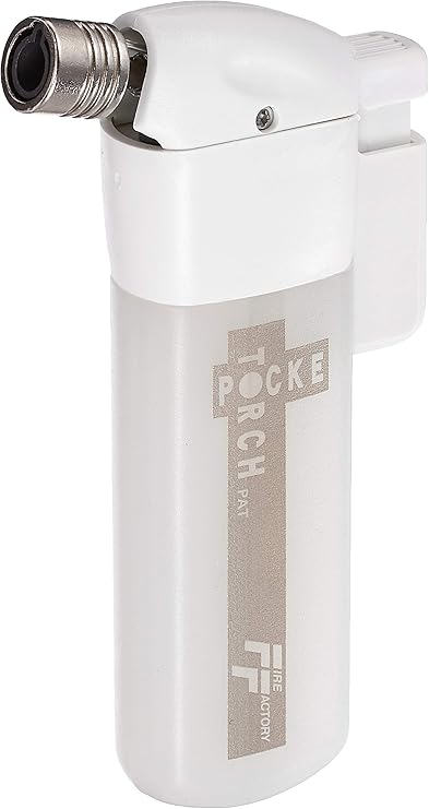 新富士バーナー ポケトーチ バーナー 日本製 強力耐風 アウトドア ライター燃料 火力調節 小型 火口径 14mm ホワイト Pt14ffwcr Diy 工具 ガーデン Amazon