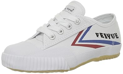 Feiyue Unisex-Kinder Fe Lo Laces Classic Sneaker, weiß
