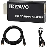 PS2専用HDMI接続コネクター PS2 toHDMI 変換アダプターHDMI出力 携帯便利　PS2 TO HDMI CONNECTOR PS2をお楽しみ(1.5M ハイスピードHDMIケーブル付属)