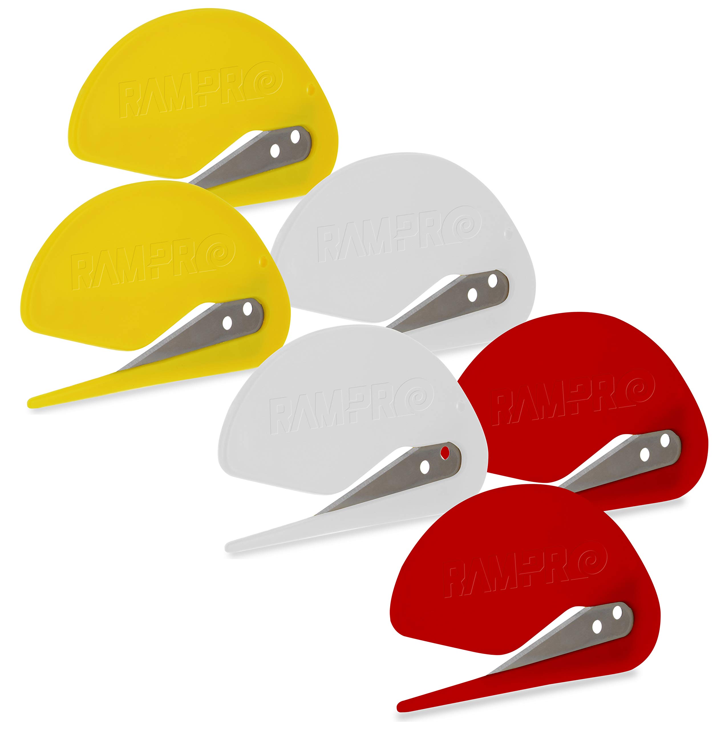 Ram-Pro 6pc World's Most Efficient 3” Letter Opener Envelope Slitter Set