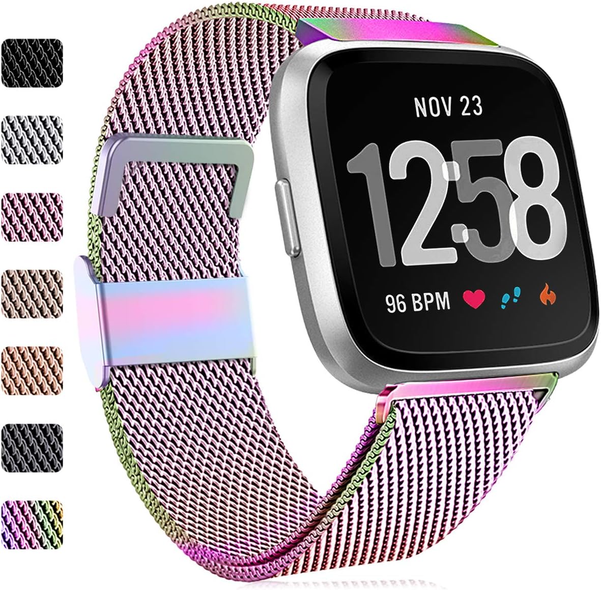 Faliogo Replacement Band Compatible with Fitbit Versa Band/Fitbit Versa 2 Bracelet