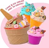 Kilpkonn 12 Pack Butter Slime Kit with Ice Cream Accessories and Mat view 4