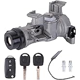 1K0905851B Ignition Switch Lock Cylinder Assembly for 2012-2019 Passat & 2005-2018 Je-TTA & 2014-2019 Golf & 2006-2009 Rabbit & 2009-2019 Tiguan W/Intelligent Key Shell Replace ILA740, 1131NC12919