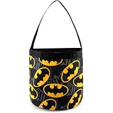 Fast Forward Batman Easter Baskets for Kids | Batman Easter Bag Bucket Tote Bag for Boys, Girls, Unisex | Cute Soft Gift Basket Bucket Halloween Trick or Treat Bag