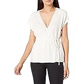 Theory Women's Ss Wrap Top