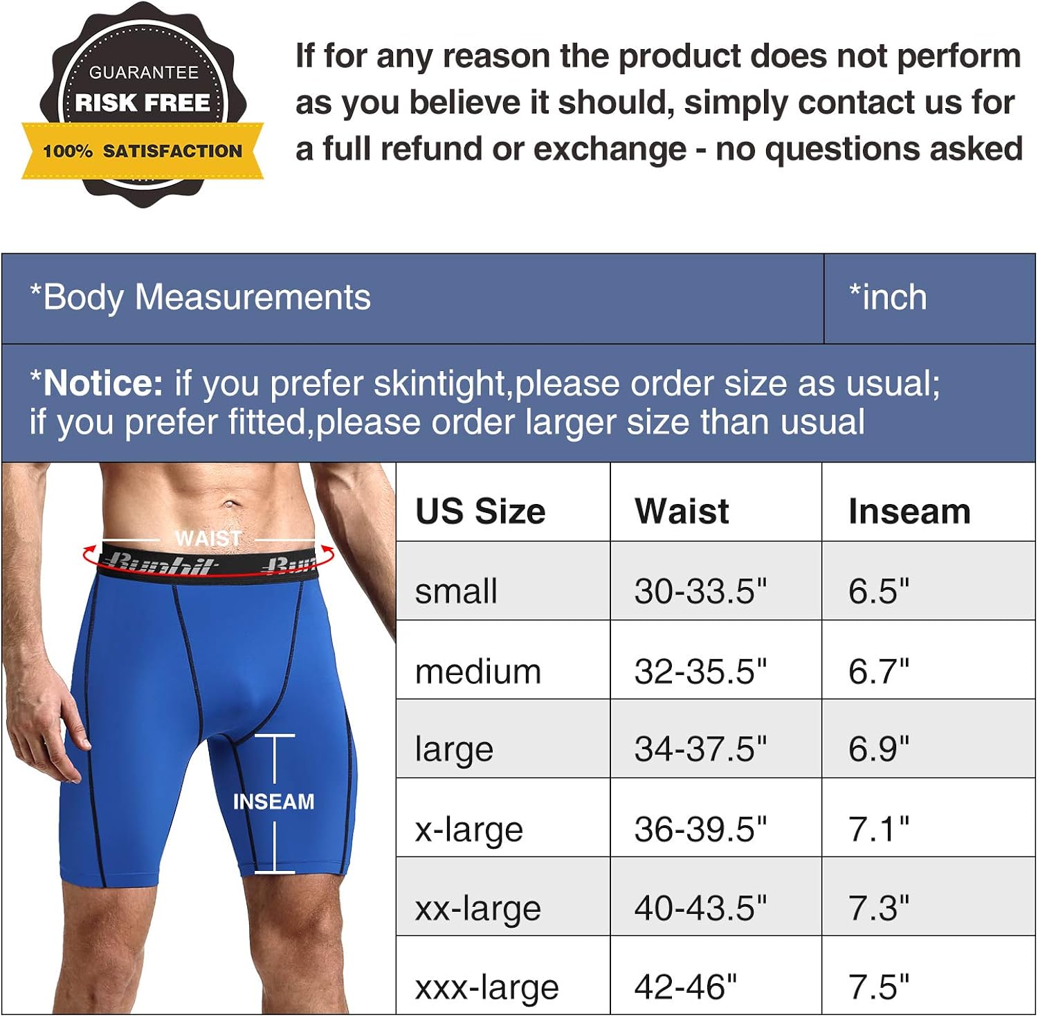 Runhit Compression Shorts for Men, Mens Underwear Spandex Shorts Workout Running : Clothing