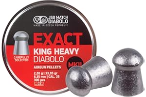 JSB Match Diabolo Exact King MKII Heavy .25 Cal