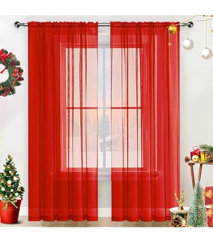 Mallory Sheer Voile Rod Pocket Curtain Panel - 59 X 108 Inches White Window Treatment