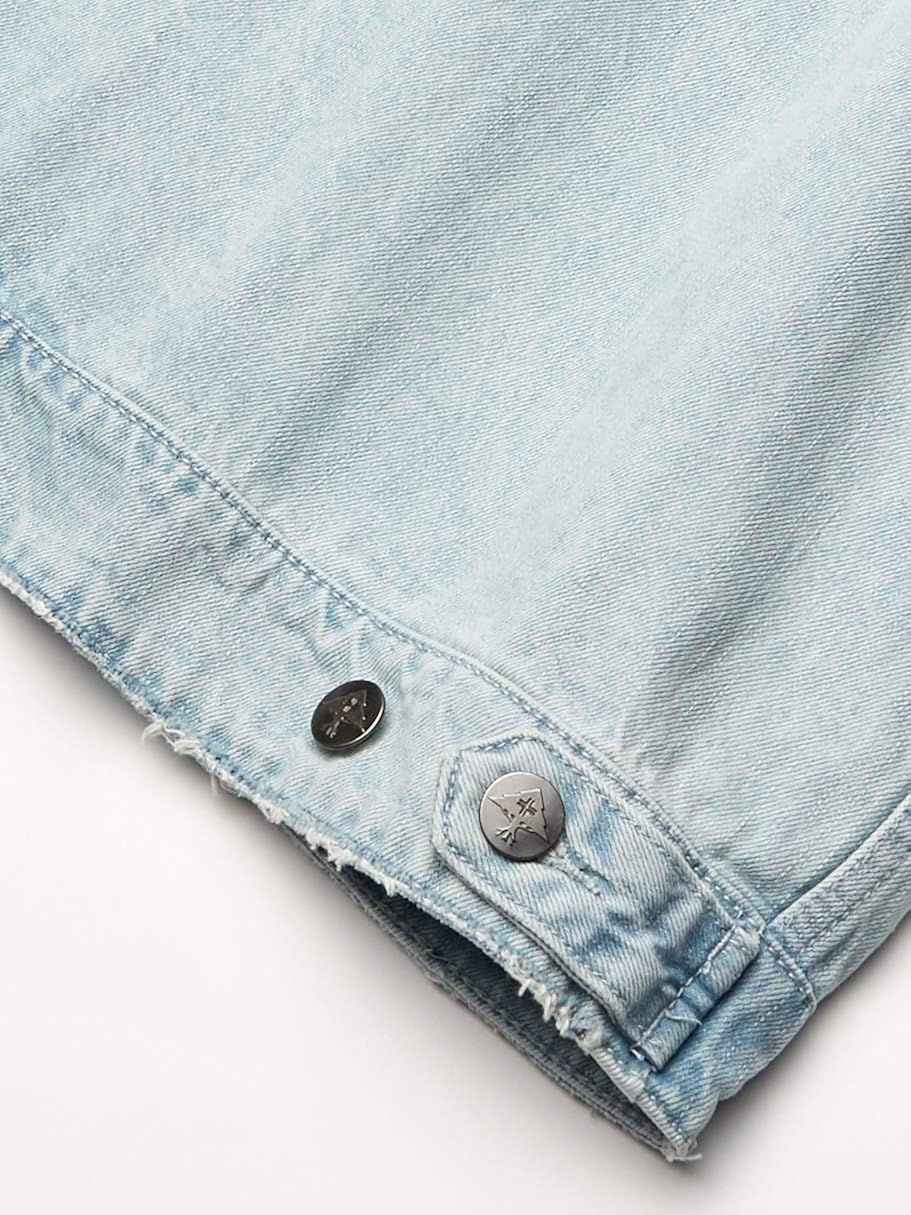 LRG mens Denim Jacket: Clothing