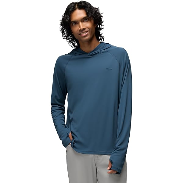 Alo Yoga Men's The Triumph Hoodie, Bluestone, S at Amazon Men's