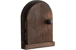 Fairy Door Outlet Cover Wooden No Drilling Outlet Cover Plates That Conceals Wall Plates Switches Stains Wall Holes and Prote