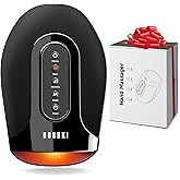 Burrki Hand Massager for Arthritis and Carpal Tunnel Relief, Cordless Hand Massager with Heat & Targeted Palm Kneading Rollers Massage, Christmas Gifts for Women Men Mom Dad