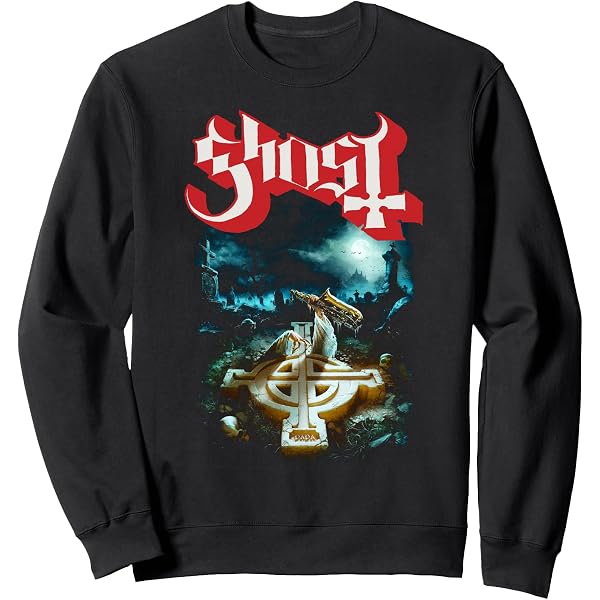 Amazon.com: Ghost Rite Here Rite Now Cover Sweatshirt : Clothing, Shoes &  Jewelry