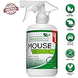 Mouse-B-Gone I Natural Mouse Repellent Spray I Mice Rat Squirrel & Rodent Deterrent I Vehicle Protection- Car RV Boat I Indoor & Outdoor I Peppermint Oil Non-Toxic Safe for Kids & Pets- Large 16oz