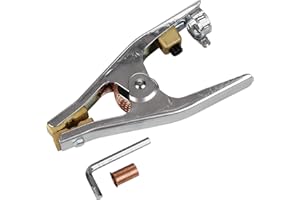 WELD-MATE NT669 Ground Clamp, Heavy-Duty, 500 Amps, 4inches Height, 1inches Width, 10inches Length