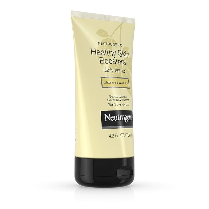 neutrogena white tea and vitamin e scrub