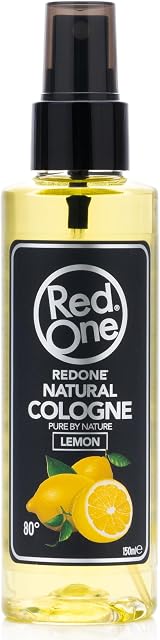 RedOne Natural Barber Lemon Cologne Aftershave Spray 150ml view 8