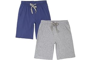 HiddenValor Kids Cotton Pajama Shorts with Pockets for Boys Girls