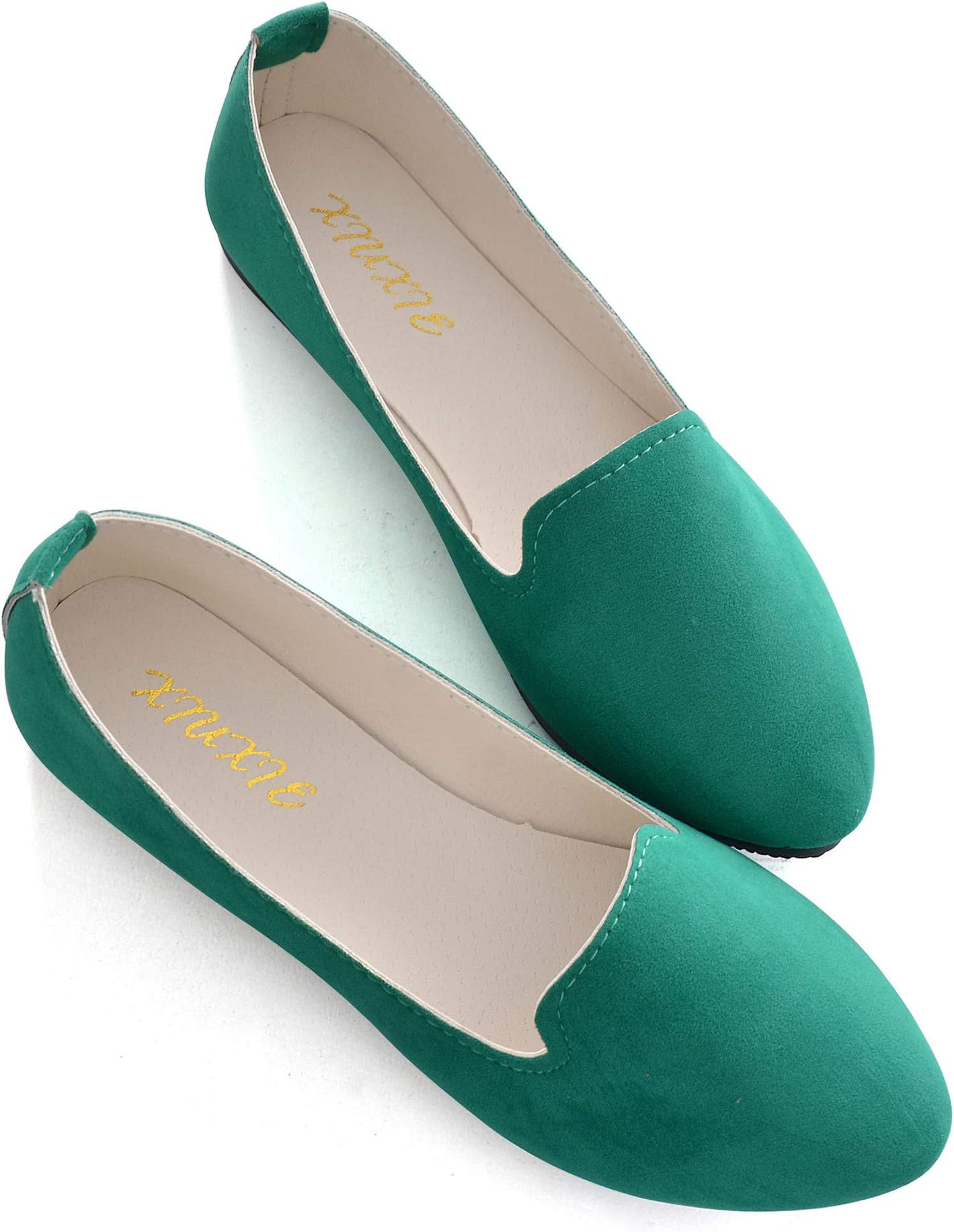 ZTWUTANG Stunner Women's Cute Round-Toe Flat Ballet Shoes Comfortable Dress Shoes
