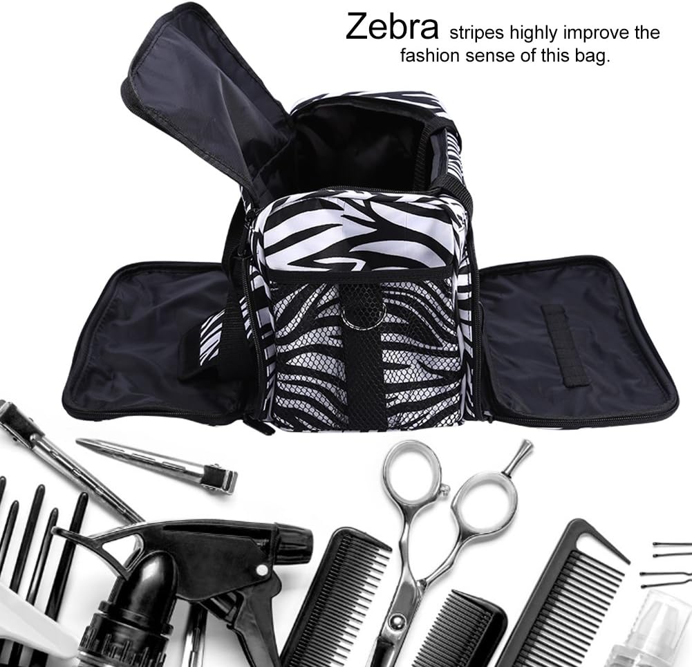 Professional Hairdresser's Pocket Zebra Salon Equipment Bag - Image 4