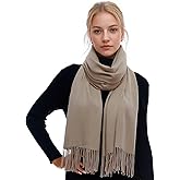RIIQIICHY Shawl Wraps for Women Winter Scarf for Cold Weather Wedding Pashmina Wrap Warm Scarves Gifts