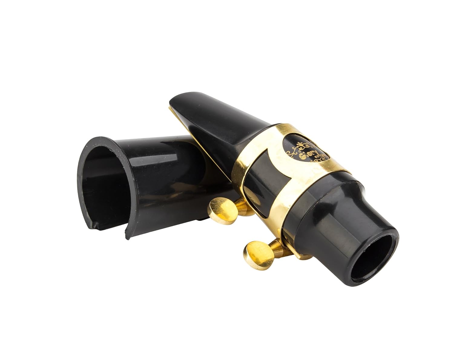 Glory Alto Saxophone Mouthpiece Kit with Ligature,one reed and Plastic