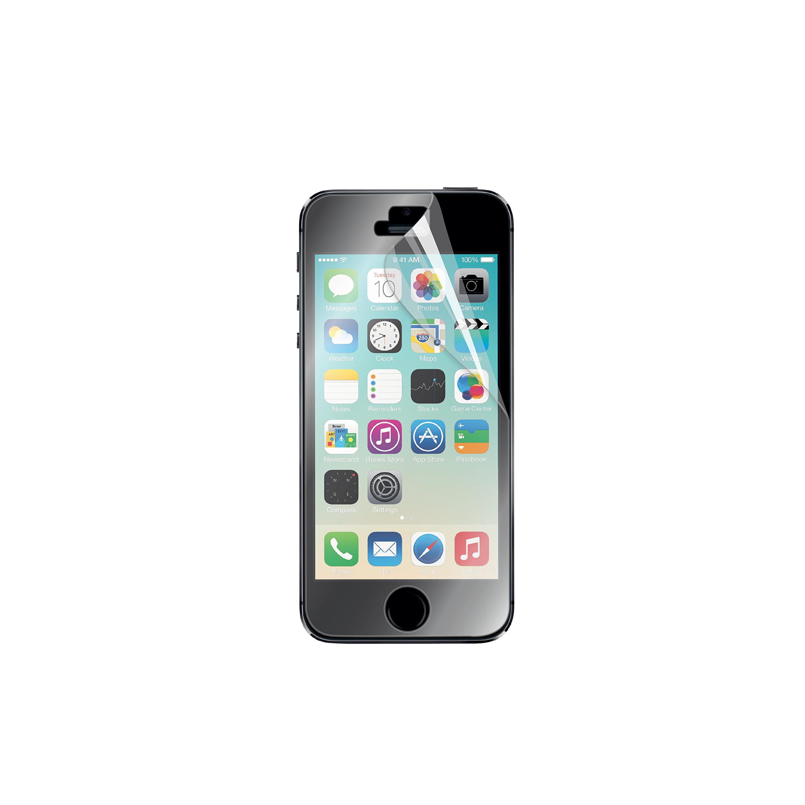 muvit Screen Guard for iPhone 5C - Matt/Glossy (Pack of 2)