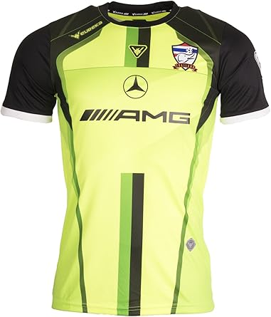 Maillot De Foot Thailande Cz244 Enfant Noir Fluo Amazon Fr Vetements Et Accessoires