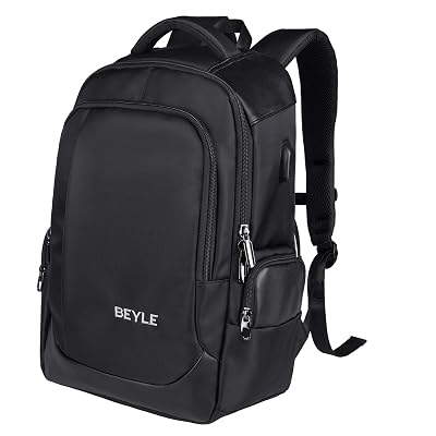 beyle laptop backpack BIS 'The Backpack' in Maple and the ergonomic shoulder strap minimizes weight bearing Laptop Travel Backpack With Charger
