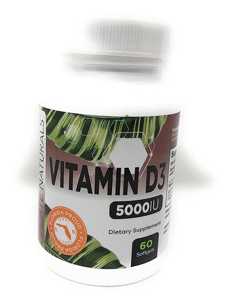 FORTE NATURALS VITAMIN D3 5000, 60 CT