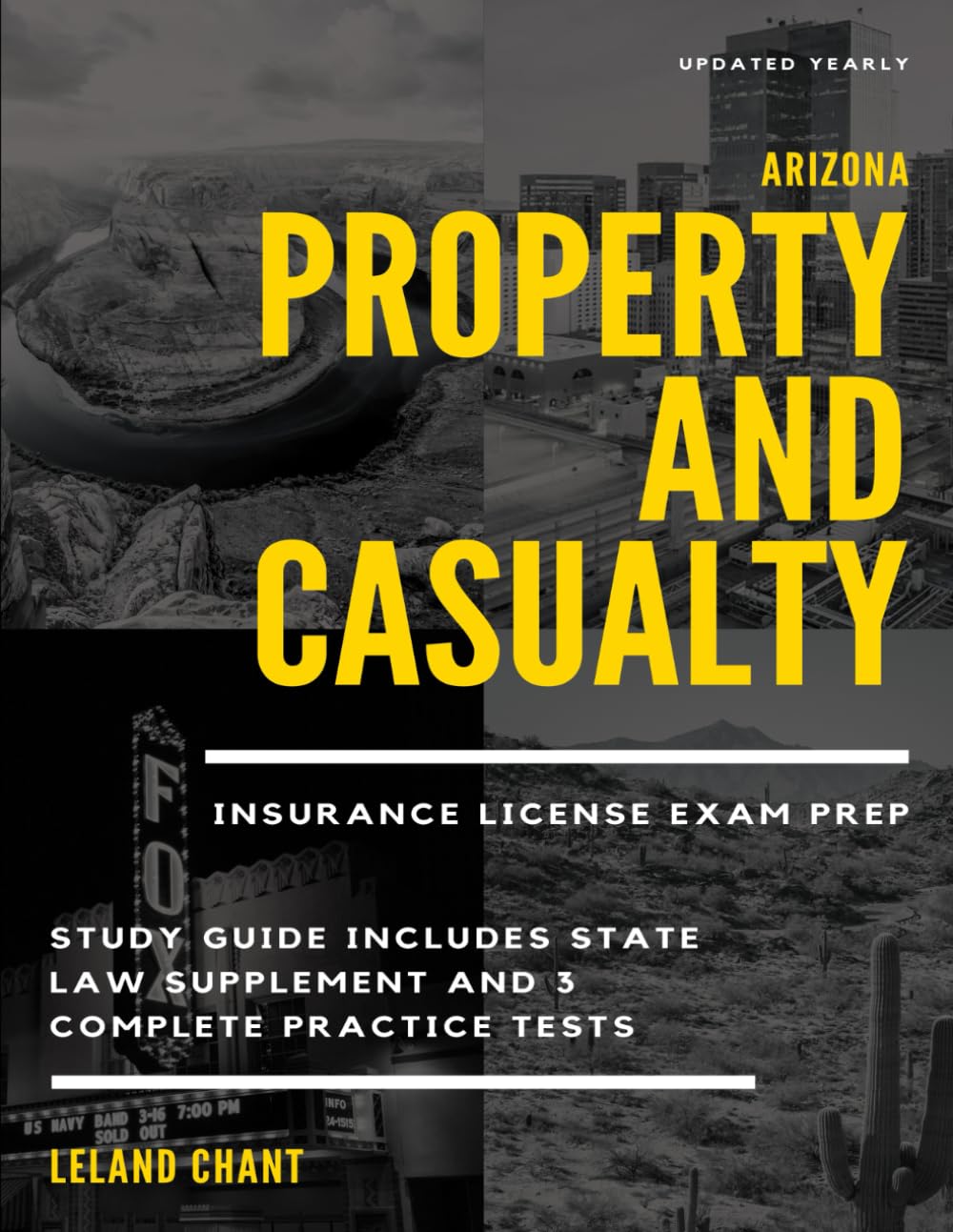 Photo 1 of Arizona Property and Casualty Insurance License Exam Prep: Updated Yearly Study Guide Includes State Law Supplement and 3 Complete Practice Tests