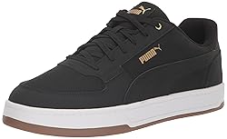 PUMA Men's Caven 2.0 Buck Sneaker, Black Black, 10