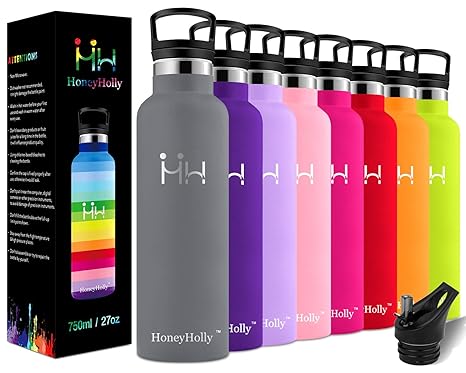 Amazon Co Jp Honeyholly 水筒 ステンレスボトル 魔法瓶 真空断熱 直 Amazon Co Jp Honeyholly 水筒 ステンレスボトル 魔法瓶 真空断熱 直