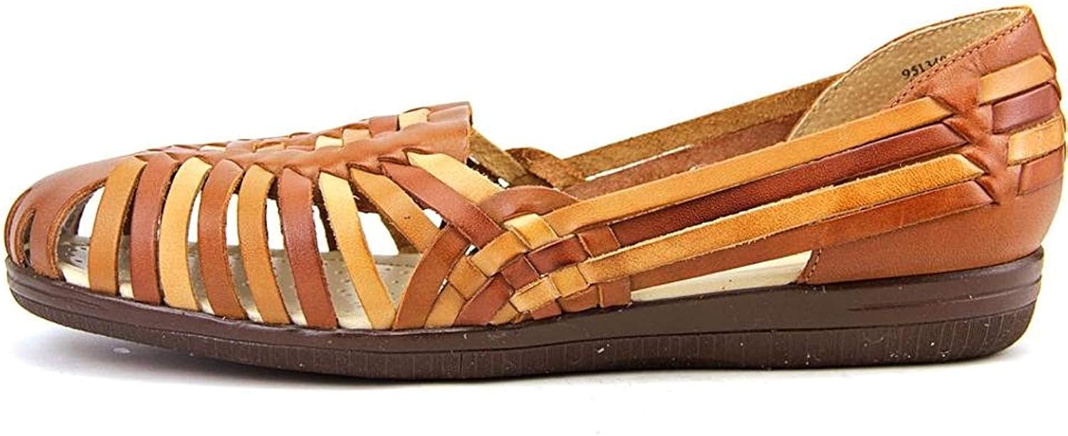 Amazon.com | softspots Womens Trinidad Leather Closed Toe Loafers, Cork-Multi, Size 8.5 | Shoes