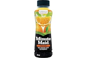 Minute Maid Orange Juice 100% 355 ml Bottles 12 Loose